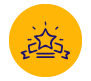 Icon symbolizing creative excellence with custom graphics that capture attention and drive impactful results.
